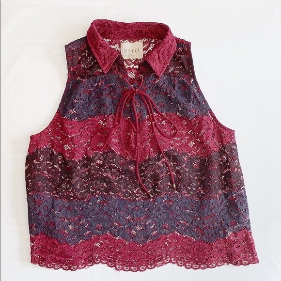 Anthropologie Moon River | Blouse Size: L - Picture 2 of 4